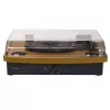 Denver VPL-230LW Black Wood Semi Automatic Turntable 2W RMS