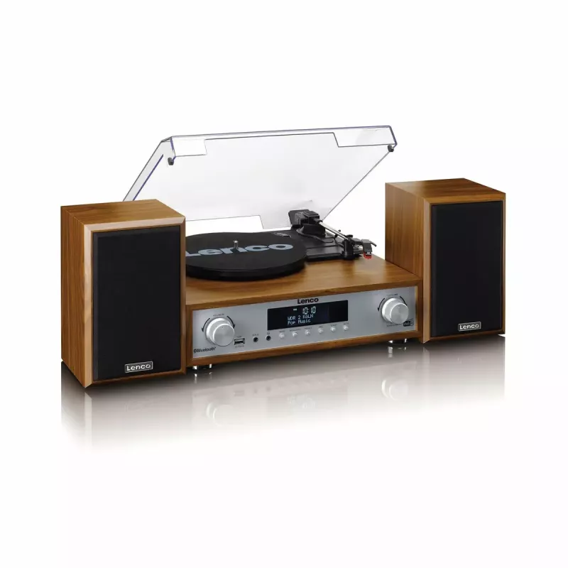 Belt-drive audio turntable Lenco MC-160WD