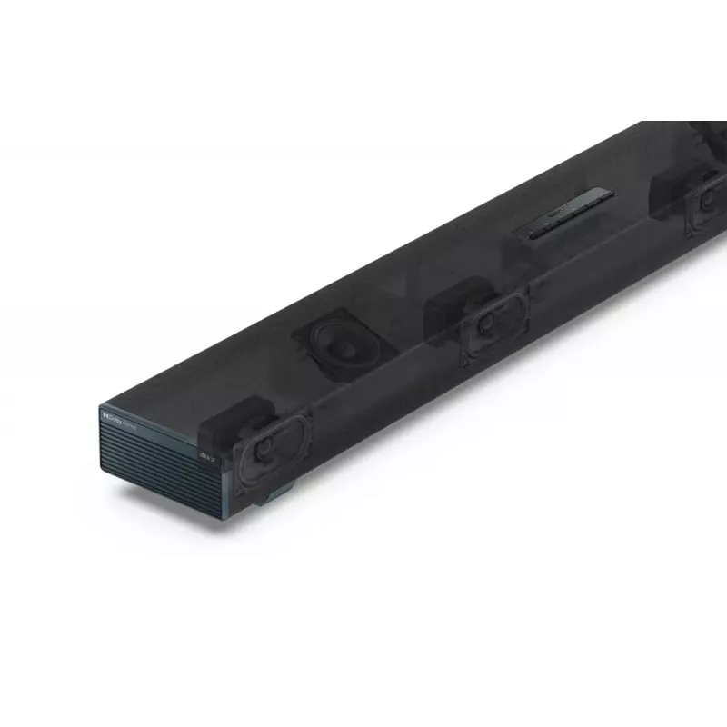 Sharp HT-SBW53121(BK) soundbar speaker Silver 3.1.2 channels 182 W