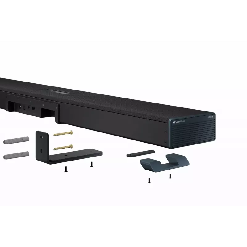 Sharp HT-SBW53121(BK) soundbar speaker Silver 3.1.2 channels 182 W