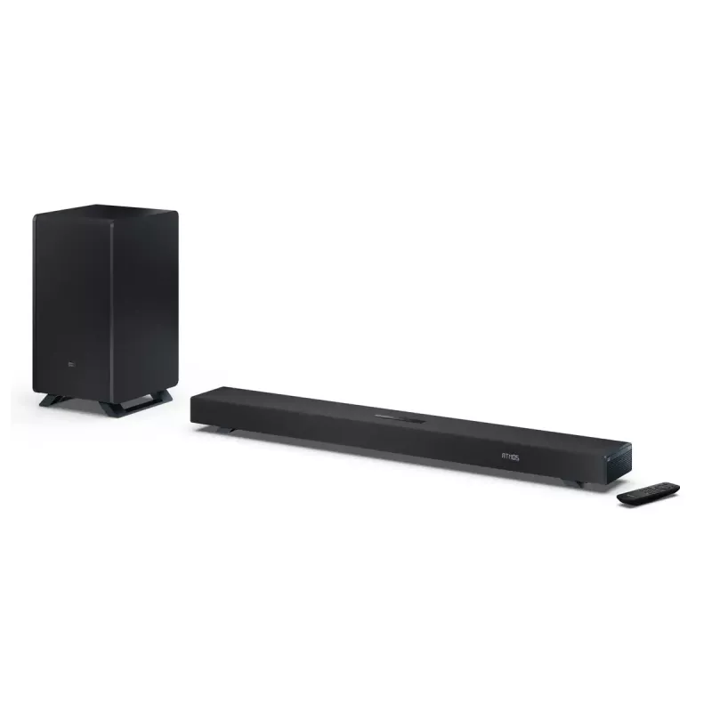 Sharp HT-SBW53121(BK) soundbar speaker Silver 3.1.2 channels 182 W