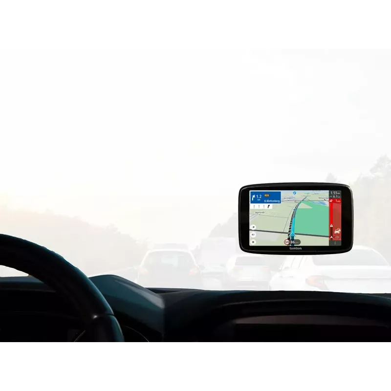 Handheld GPS navigator TOMTOM GO with 7 inch touchscreen, 32 GB, Europe maps, black