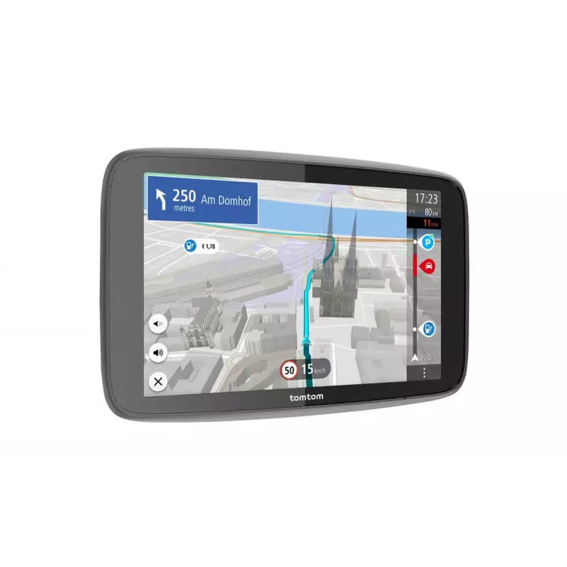 Handheld/Fixed GPS navigator TOMTOM GO 15.2 cm (6 inch) touchscreen, Bluetooth, Wi‑Fi, Europe maps, 0.27 kg