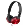 Sony MDR-ZX310AP, Wired, 10 - 24000 Hz, Calls/Music, 125 g, Headset, Red