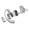 SHOKZ OpenFit 2+ Headphones Wireless Ear-hook, In-ear Calls/Music Bluetooth Grey