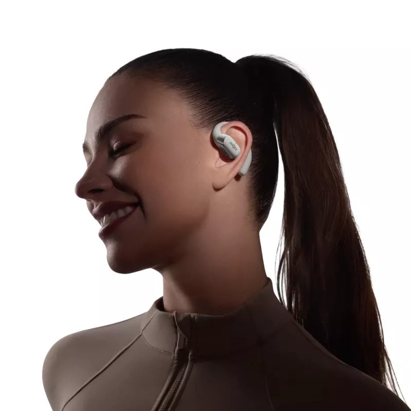 SHOKZ OpenFit 2+ Headphones Wireless Ear-hook, In-ear Calls/Music Bluetooth Grey