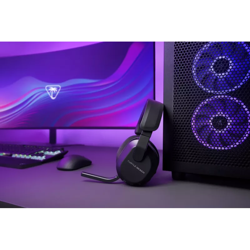 Turtle Beach Stealth 600 Black PC Wireless Gaming Headset with up to 80 hour Battery, 50mm Speakers and Bluetooth for PC, PS5, PS4 and Mobile