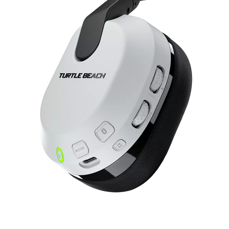 Turtle Beach Stealth 600 White PlayStation Wireless Gaming Headset with up to 80 hour Battery, 50mm Speakers and Bluetooth for PS5, PS4, PC and Mobile