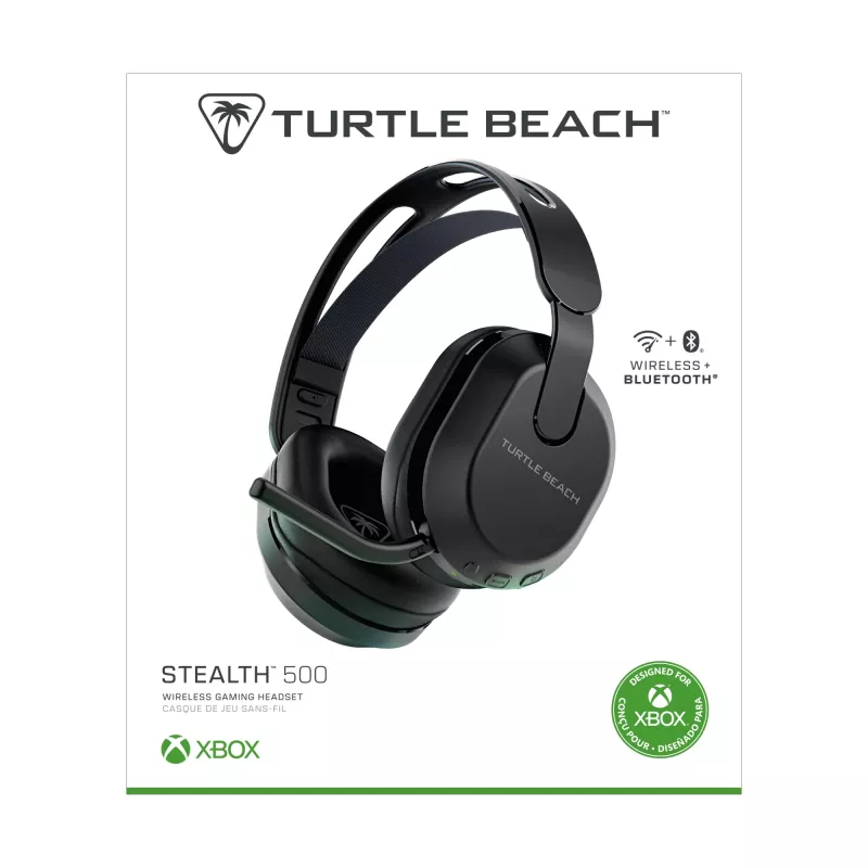 Turtle Beach Stealth 500 Black Xbox Wireless Gaming Headset with up to 40hr Battery for Xbox Series X/S, Xbox One and works via Bluetooth, PC and Mobile