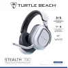Turtle Beach Stealth 700 White PlayStation Wireless Gaming Headset with up to 80 hour Battery, Bluetooth, Dual Transmitters and 60mm Speakers for PS5, PS4, PC and Mobile
