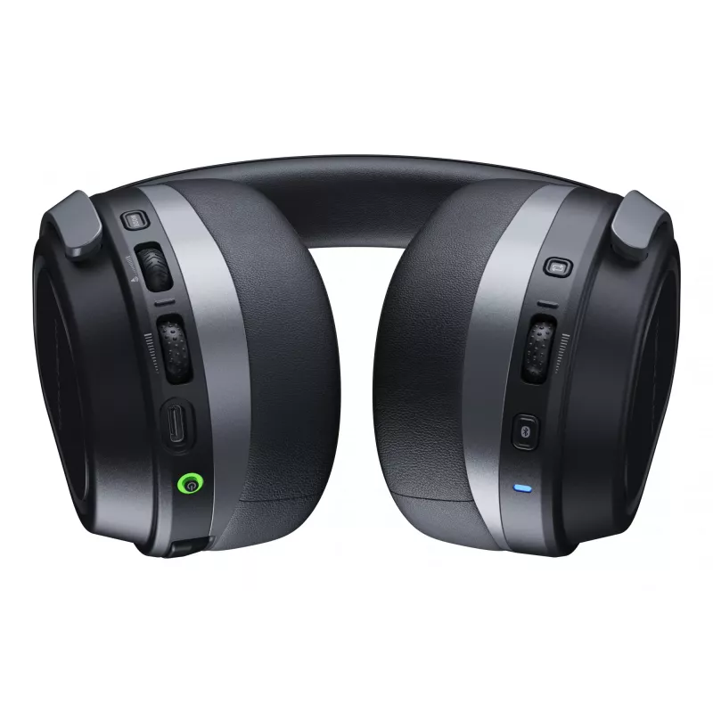 Turtle Beach Stealth 700 Black PC Wireless Gaming Headset with up to 80 hour Battery, Bluetooth, Dual Transmitters and 60mm Speakers for PC, PS5, PS4 and Mobile