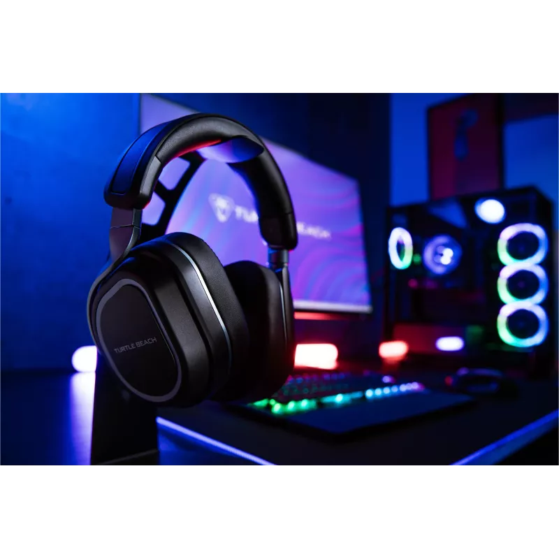 Turtle Beach Stealth 700 Black PC Wireless Gaming Headset with up to 80 hour Battery, Bluetooth, Dual Transmitters and 60mm Speakers for PC, PS5, PS4 and Mobile