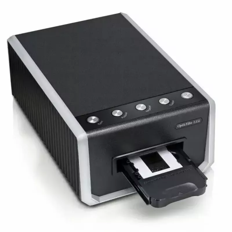 Plustek OpticFilm 135i Film/slide scanner 7200 x 7200 DPI Black, Silver