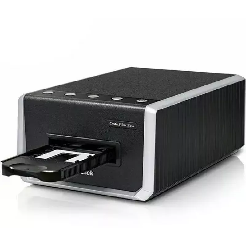 Plustek OpticFilm 135i Film/slide scanner 7200 x 7200 DPI Black, Silver