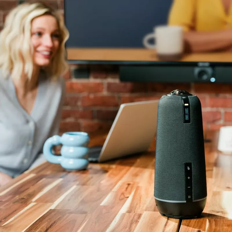 Group video conferencing system Owl Labs Meeting Owl 4+ 360-Degree 4K Ultra HD