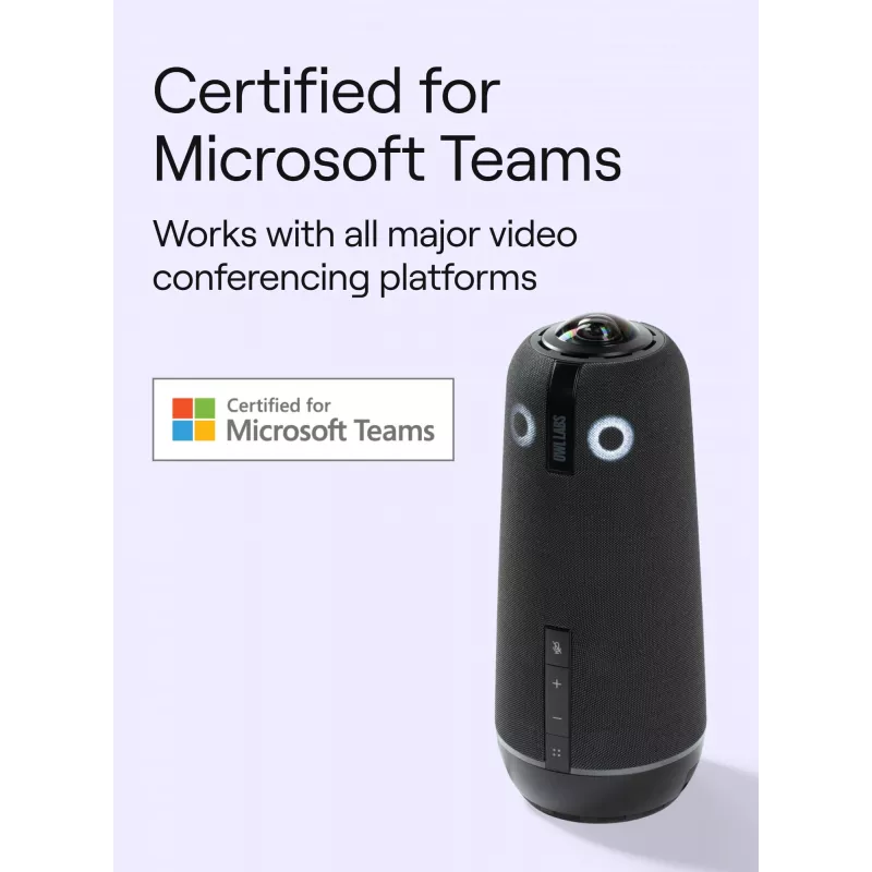 Group video conferencing system Owl Labs Meeting Owl 4+ 360-Degree 4K Ultra HD