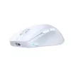Turtle Beach Pure Air White - Ultra-Light Wireless Ergonomic RGB Gaming Mouse, 26K DPI Optical Sensor, 125h Battery, RGB Illumination