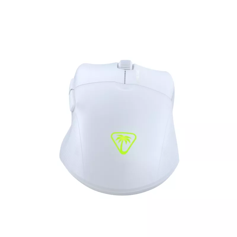 Turtle Beach Pure Air White - Ultra-Light Wireless Ergonomic RGB Gaming Mouse, 26K DPI Optical Sensor, 125h Battery, RGB Illumination