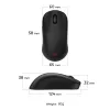 ZOWIE U2 mouse Gaming Ambidextrous RF Wireless Optical 3200 DPI