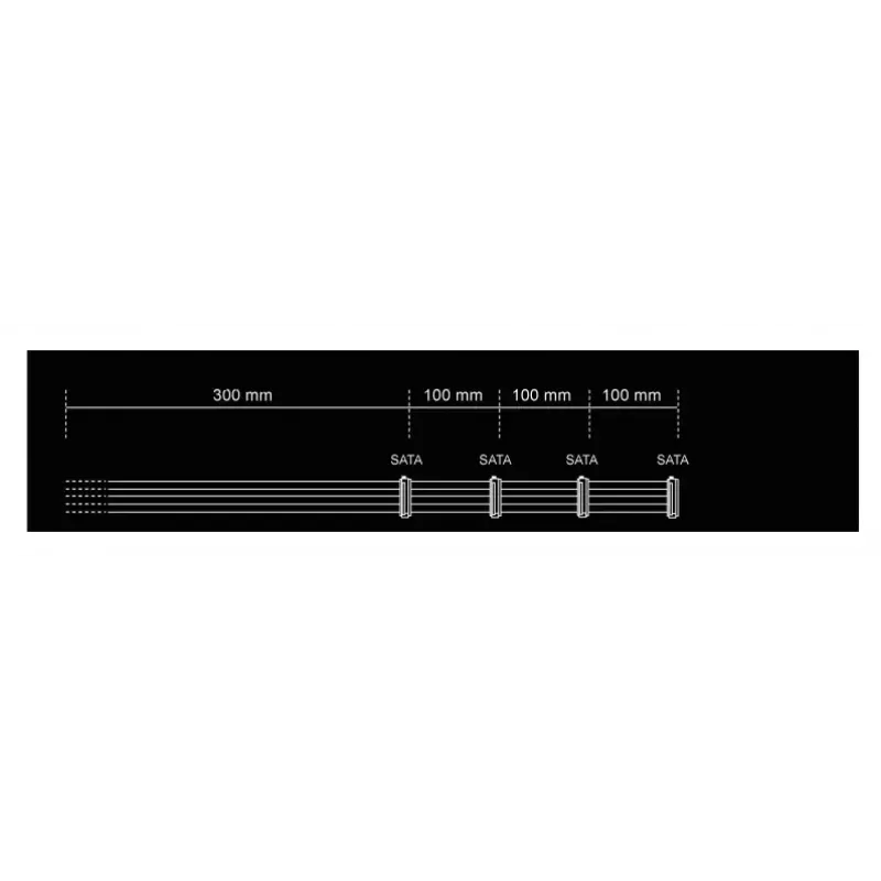 Cable be quiet! CS-3640 0.6 m