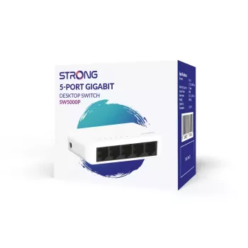 Strong SW5000P network switch Gigabit Ethernet 10/100/1000 5 ports