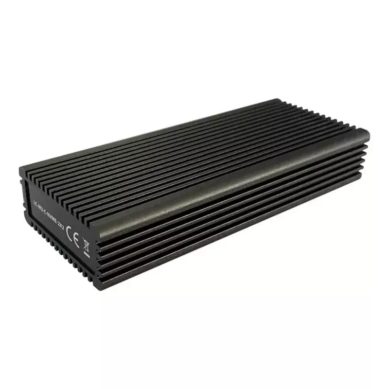 SSD enclosure LC-Power LC-M2-C-NVME-2X2