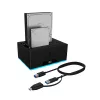 ICY BOX IB-127CL-U3 USB 3.2 Gen 1 (3.1 Gen 1) Type-B Black