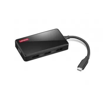 Laptop Dock Lenovo GX91M73945 Wired USB 3.2 Gen 1 Type-C Black 4K Ultra HD
