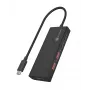 ICY BOX IB-HUB1436-CPD Wired USB 3.2 Gen 2 (3.1 Gen 2) Type-A Black