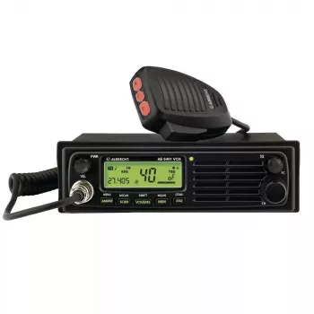 Car CB radio Albrecht AE 6491 VOX LCD display 12/24 V