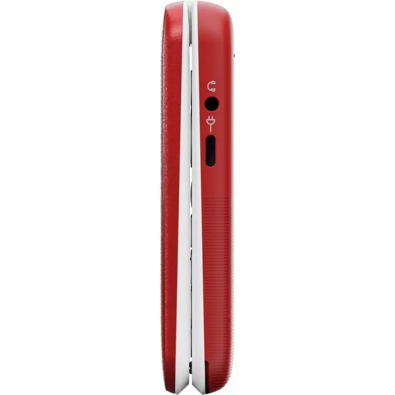 Mobile phone Doro Leva L20 4G, 2.8 inch screen, red-white