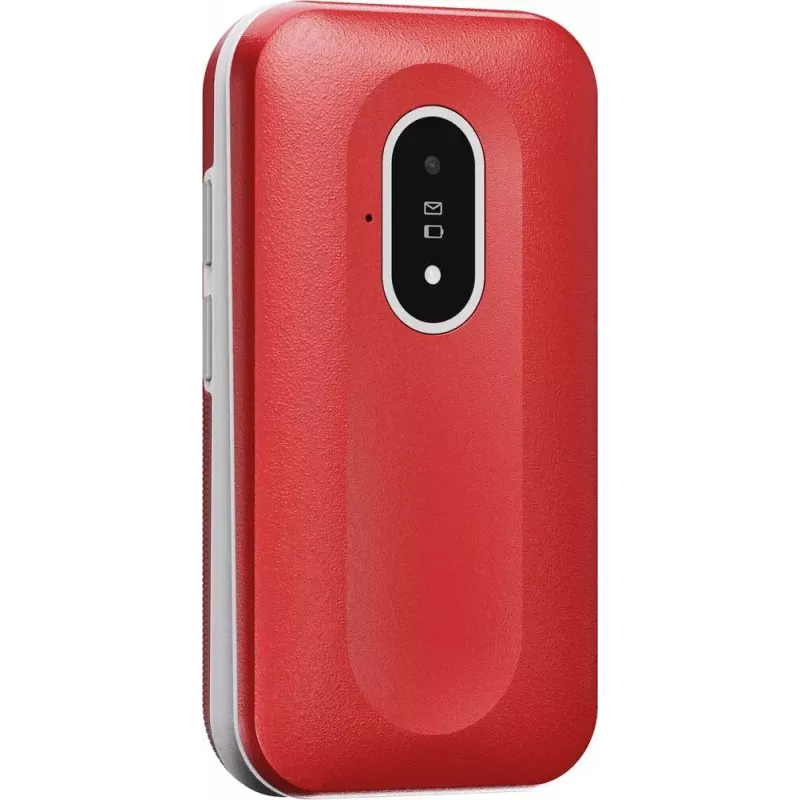 Mobile phone Doro Leva L20 4G, 2.8 inch screen, red-white