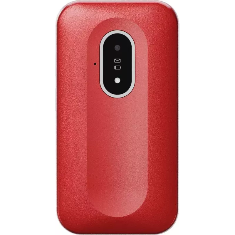 Mobile phone Doro Leva L20 4G, 2.8 inch screen, red-white
