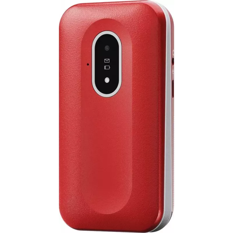 Mobile phone Doro Leva L20 4G, 2.8 inch screen, red-white