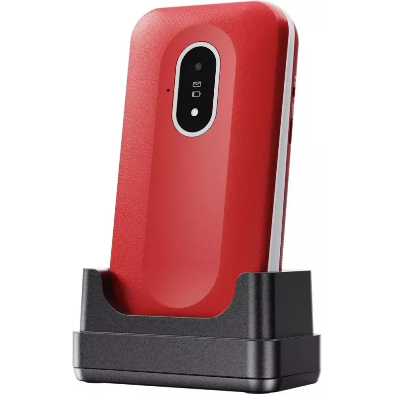Mobile phone Doro Leva L20 4G, 2.8 inch screen, red-white