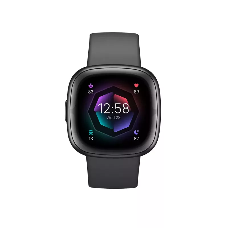 Smartwatch Fitbit Sense 2 Digital Touchscreen Black