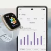 Smartwatch Fitbit Sense 2 Digital Touchscreen Black