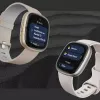 Smartwatch Fitbit Sense 2 Digital Touchscreen Black