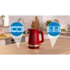 Bosch TWK4M224 electric kettle 1.7 L 2400 W Red