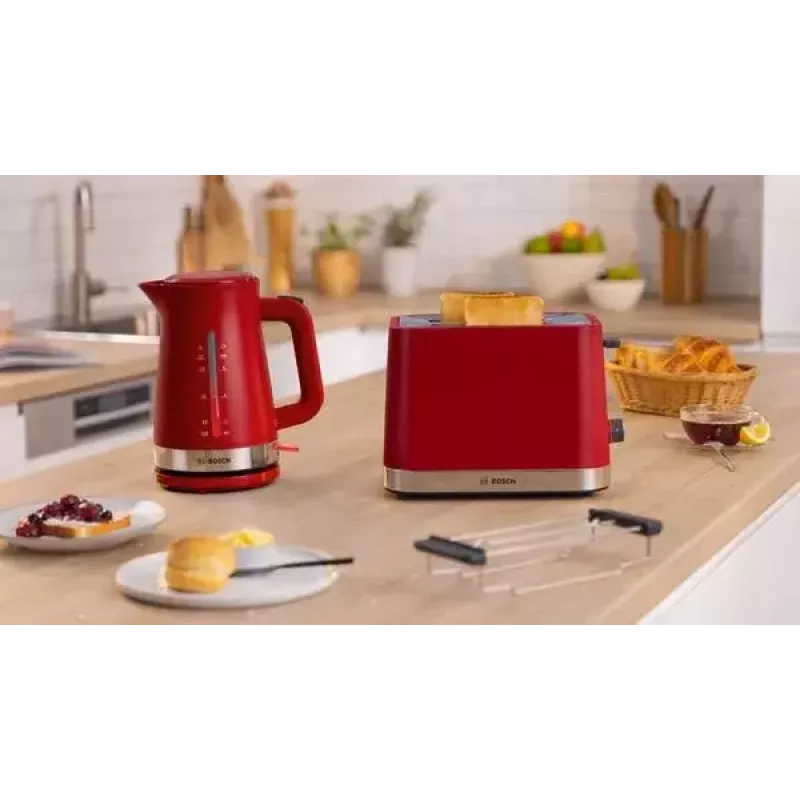 Bosch TWK4M224 electric kettle 1.7 L 2400 W Red
