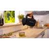 Electric kettle Bosch TWK4M223 1.7 L 2400 W, black, cordless, concealed heating element