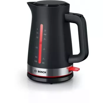Electric kettle Bosch TWK4M223 1.7 L 2400 W, black, cordless, concealed heating element