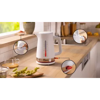 Bosch TWK4M221 electric kettle 1.7 L 2400 W White