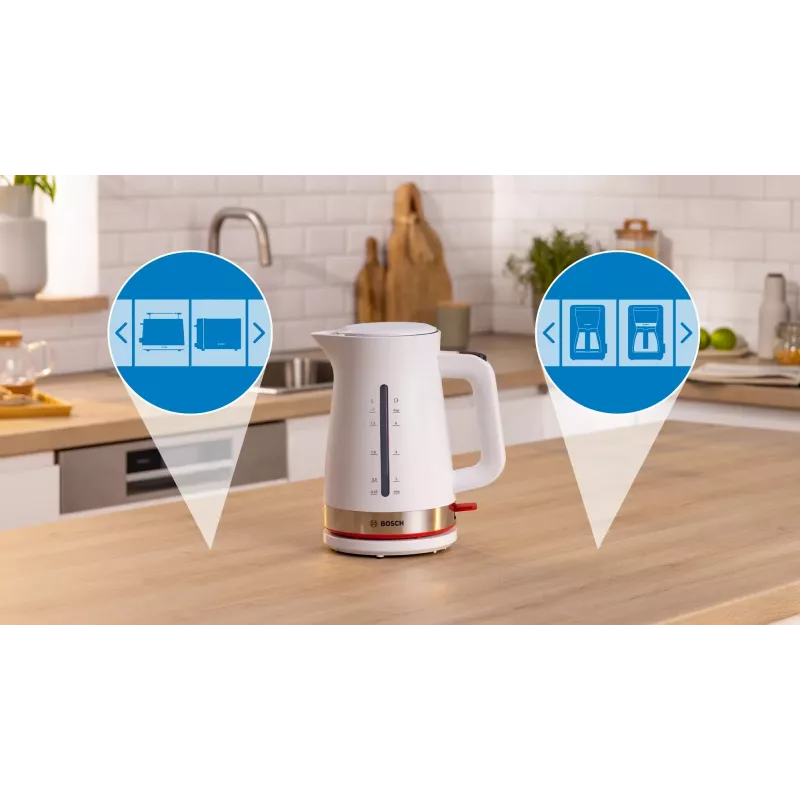 Bosch TWK4M221 electric kettle 1.7 L 2400 W White