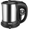 Unold 18575 electric kettle 0.5 L 1000 W Black, Stainless steel
