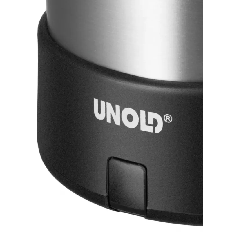 Unold 18575 electric kettle 0.5 L 1000 W Black, Stainless steel