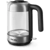 Philips 5000 series Series 5000 HD9339/80 Glass kettle, 1.7 L, 2200 W, Glass, Stainless steel, Water level indicator, Cordless