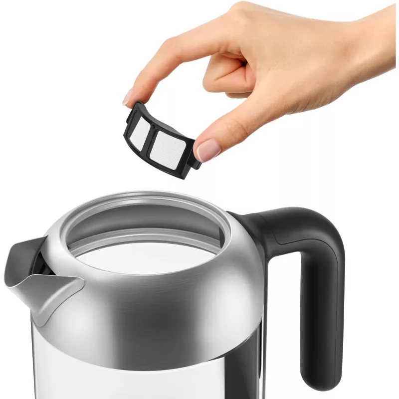 Philips 5000 series Series 5000 HD9339/80 Glass kettle, 1.7 L, 2200 W, Glass, Stainless steel, Water level indicator, Cordless