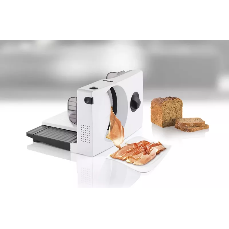 Unold 78860 slicer Electric 100 W Black, White Plastic, Stainless steel