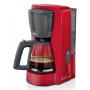 Drip coffee maker Bosch TKA3M134 — 1.4 L water tank, 15‑cup capacity, red